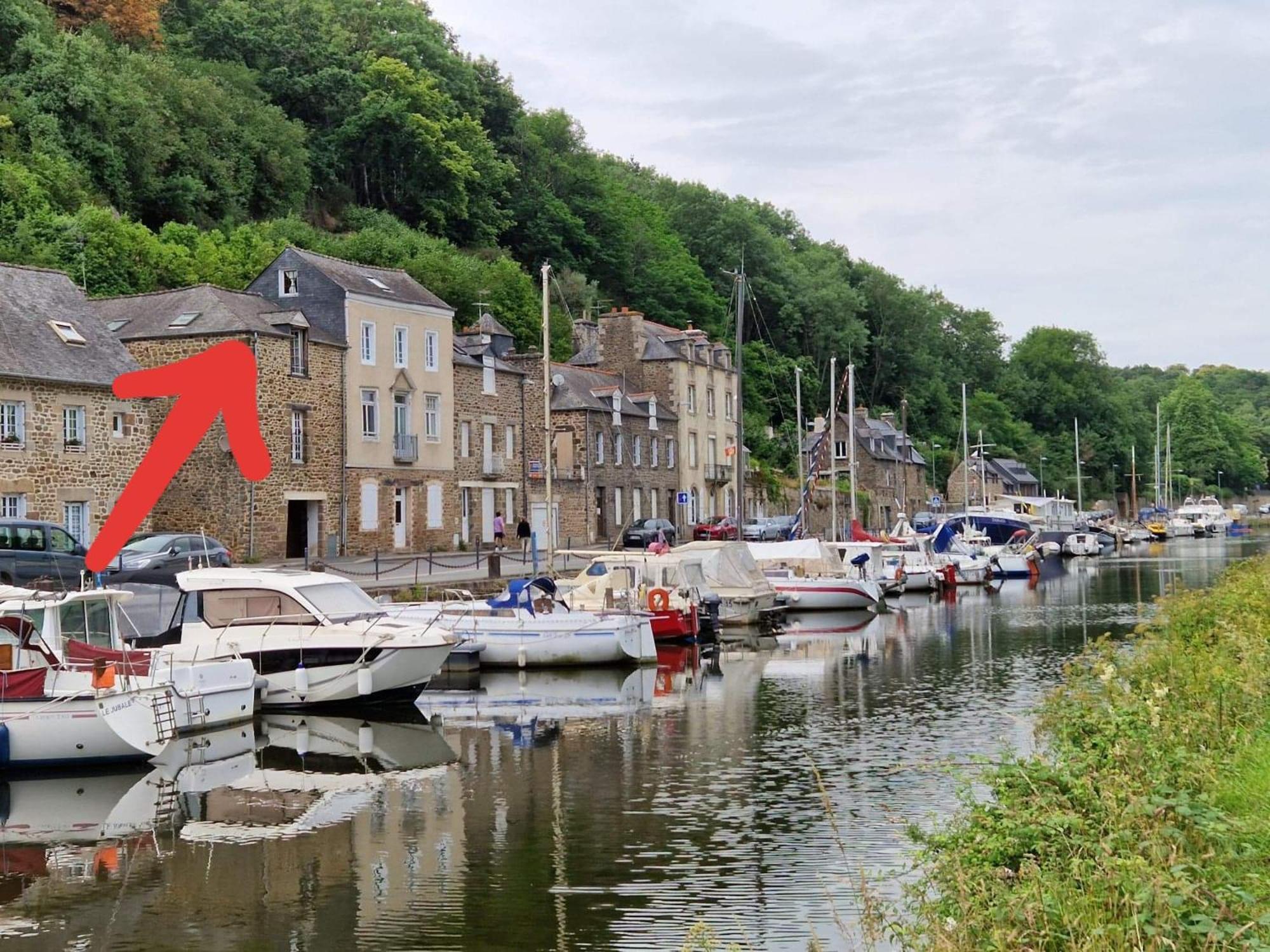 Balade Sur Le Port Appartement Dinan Buitenkant foto